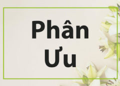 Thành kính phân ưu