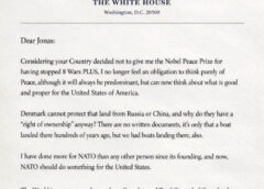 Trump gửi thư cho Thủ tướng Na Uy: Do không được giải Nobel Hòa bình nên sẽ lấy Greenland