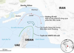 Mỹ tập kích loạt mục tiêu ở Iran